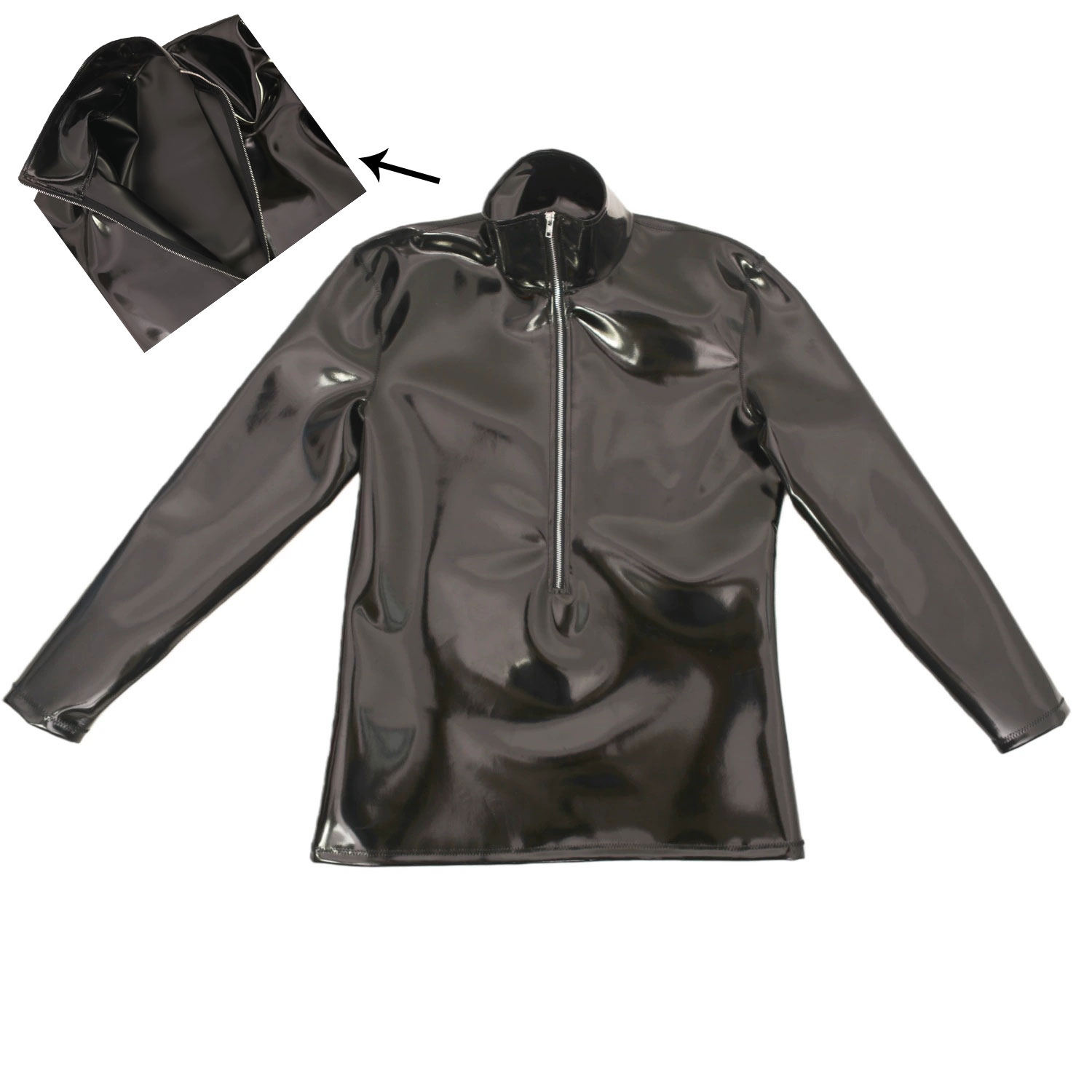 Men'S Fashion - Neue Mode Tuch Latex männer T-shirts