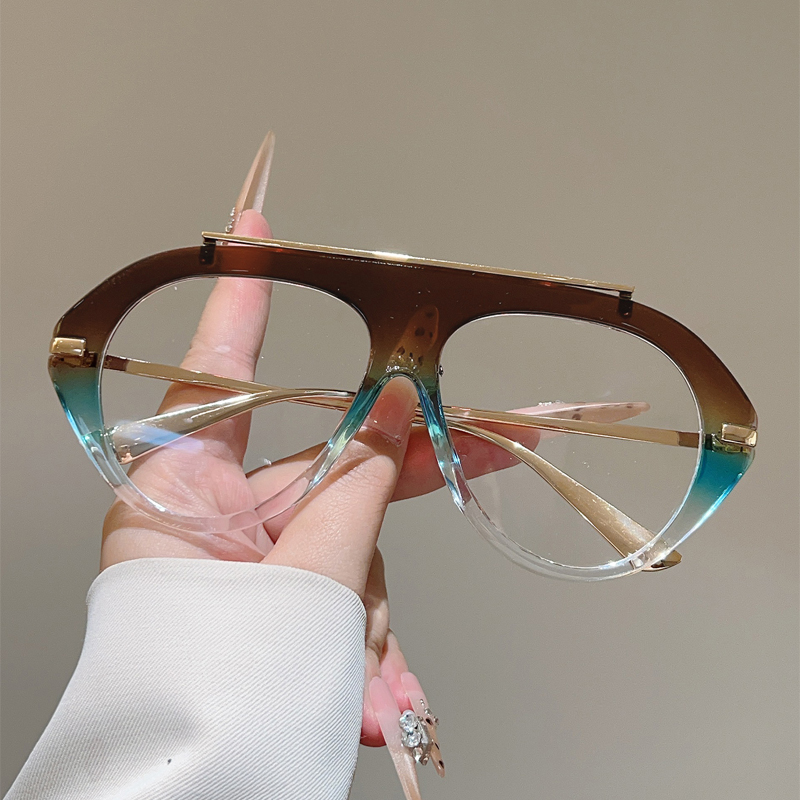 Men'S Fashion Glasses 2026 - KAMMPT Übergroße Pilotenbrille für Herren 2026