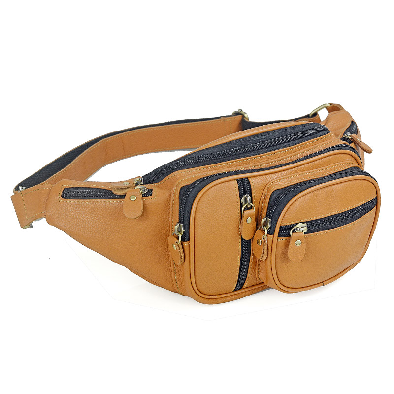 Fashion Harness Men - Männer Echt leder Taillen packungen männlich