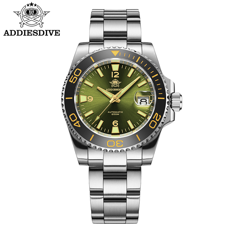 Mens Fashion Watch - ADDIESDIVE Neue Tauchgeschenkuhr Herren 8215 Automatik