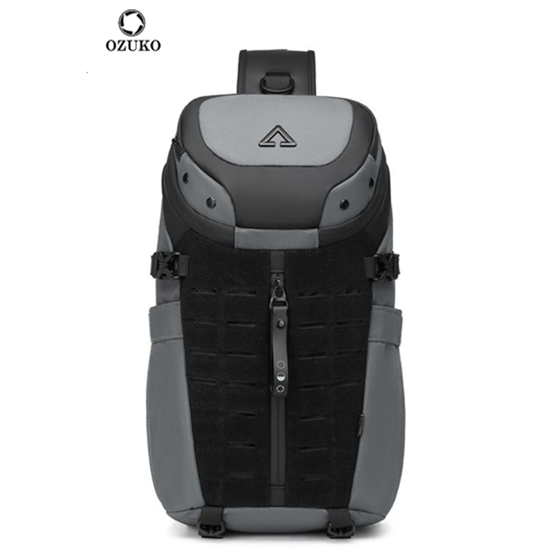 Fashion Harness Men - Ozuko Brusttasche Umhängetasche für Herren Wasserdicht