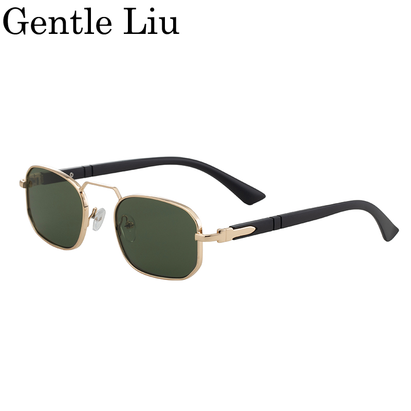Men'S Fashion Glasses 2026 - Kleine Rechteckige Punk-Sonnenbrille für Damen und