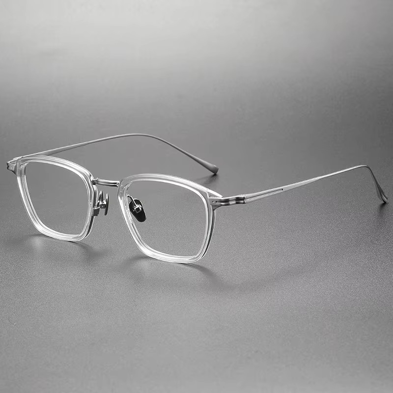 Men'S Fashion Glasses 2026 - 2026 modische komfortable reine Titan quadratische