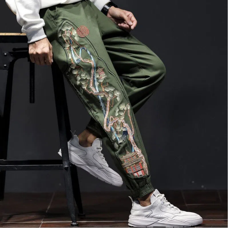 Mens Fashion Young - Frühling Herbst neue Mode elastische Taille