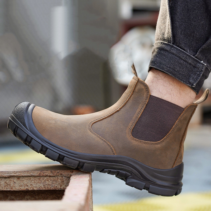 Men'S Fashion For 30 Year Olds - Große Herrenmode mit Stahlkappe, Arbeitsstiefel, Sicherheitsschuhe