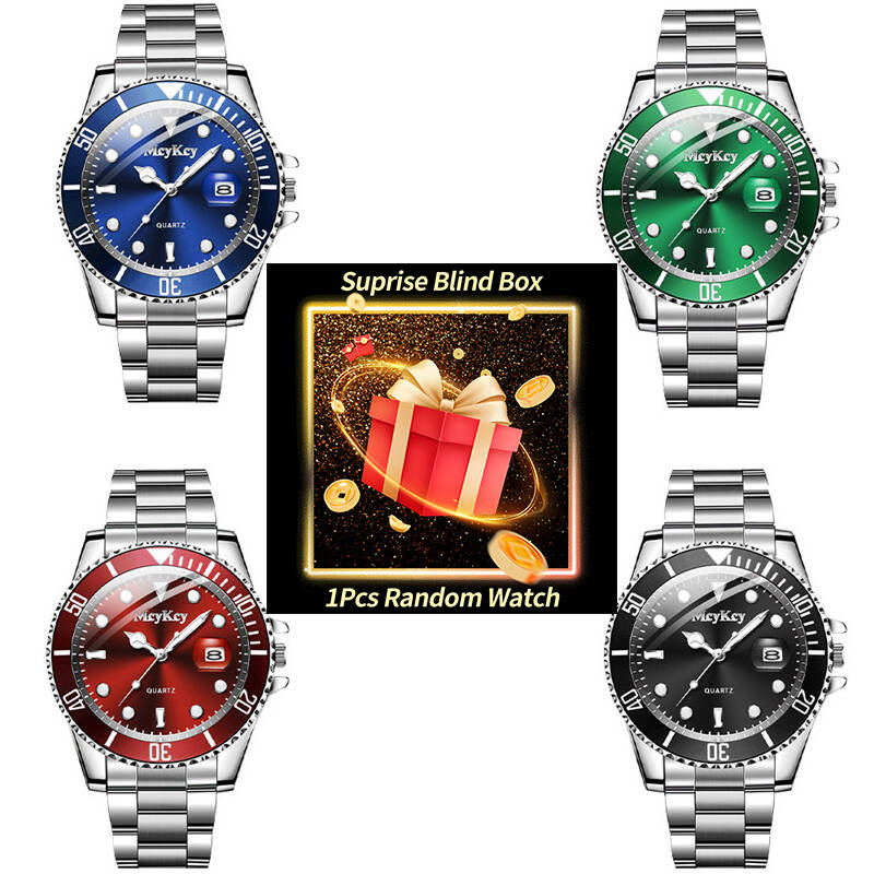 Mens Fashion Watch - 1PC Überraschung Mystery Uhr Blind Box-Mode