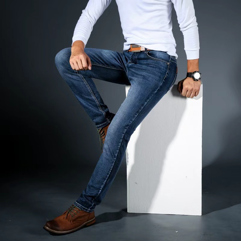 Men'S Fashion Nova Jeans - Männer Mode Gerade Jeans Männer 2025,