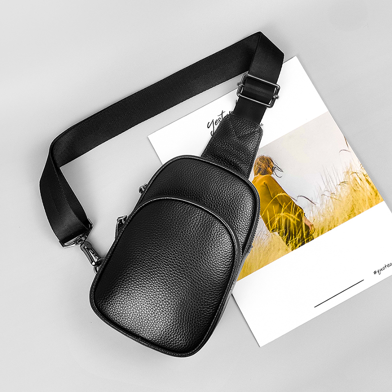 Fashion Harness Men - Echt leder kleine Schulter tasche lässig