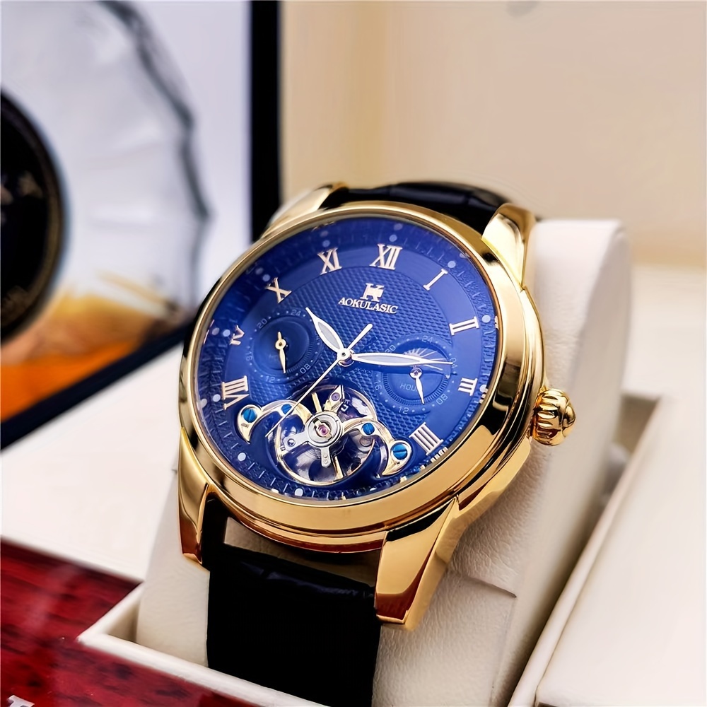 Mens Fashion Young - Authentische High-End-Uhren für Herren, vollautomatische mechanische