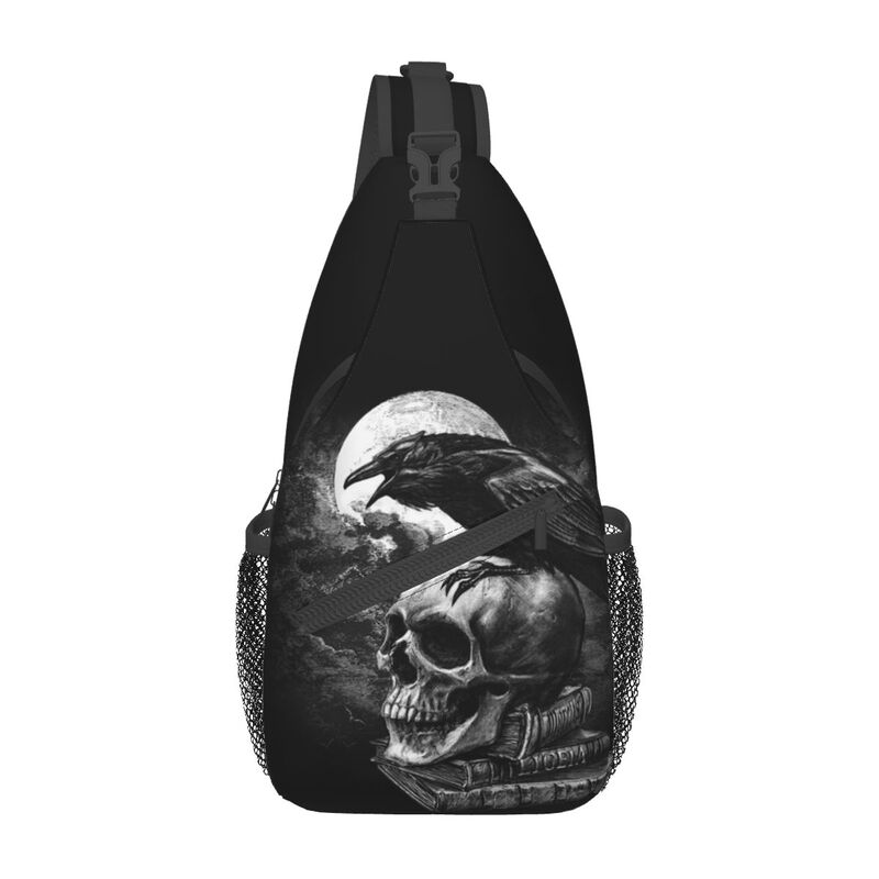 Fashion Harness Men - Crow The Skull Sling Umhängetasche für