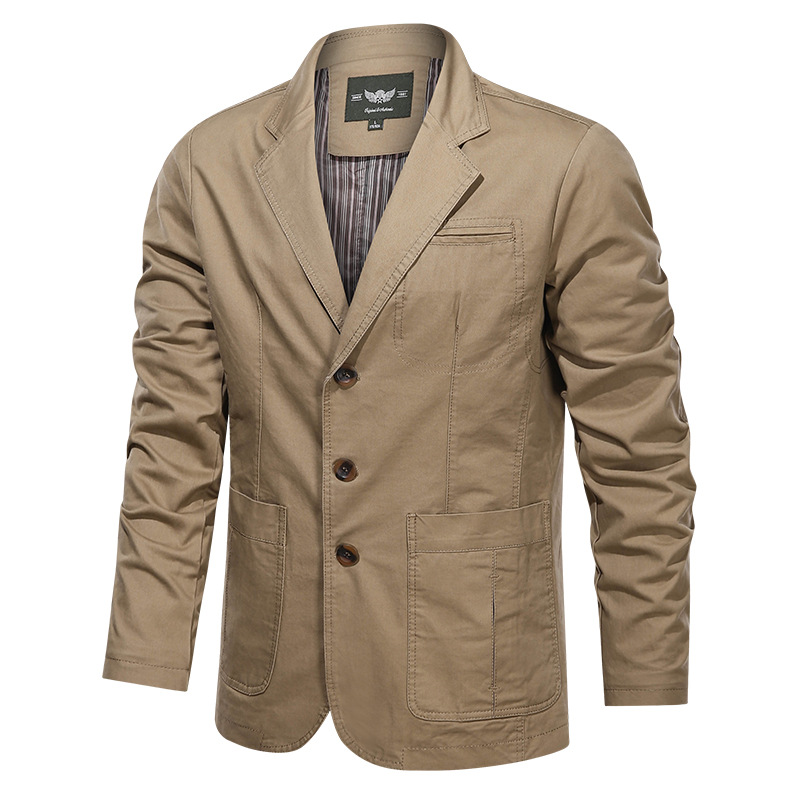Mens Fashion Young - Herren Business-Anzug mit lockerer Passform, inklusive