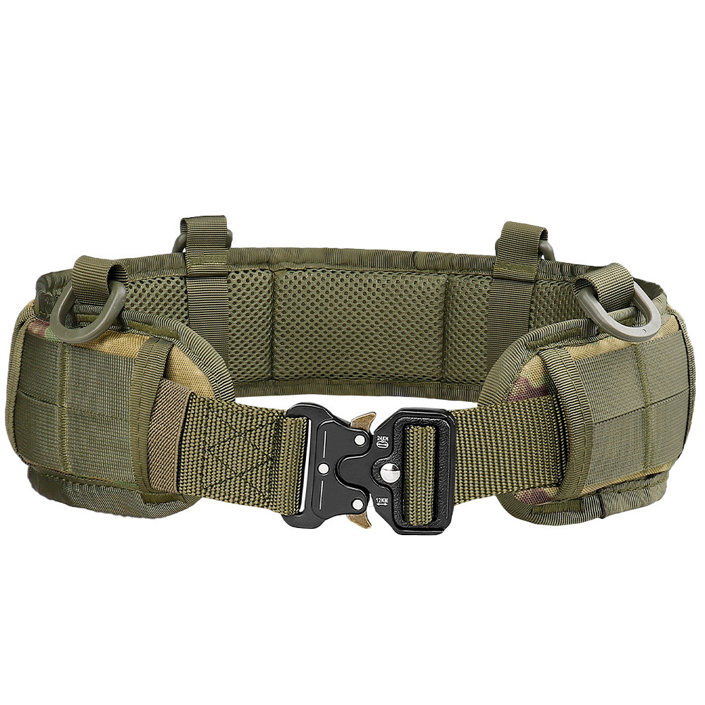 Fashion Harness Men - Taktischer Nylon-Gürtel mit Schnellverschluss, Metallschnalle, Outdoor-Militär-Sportgürtel