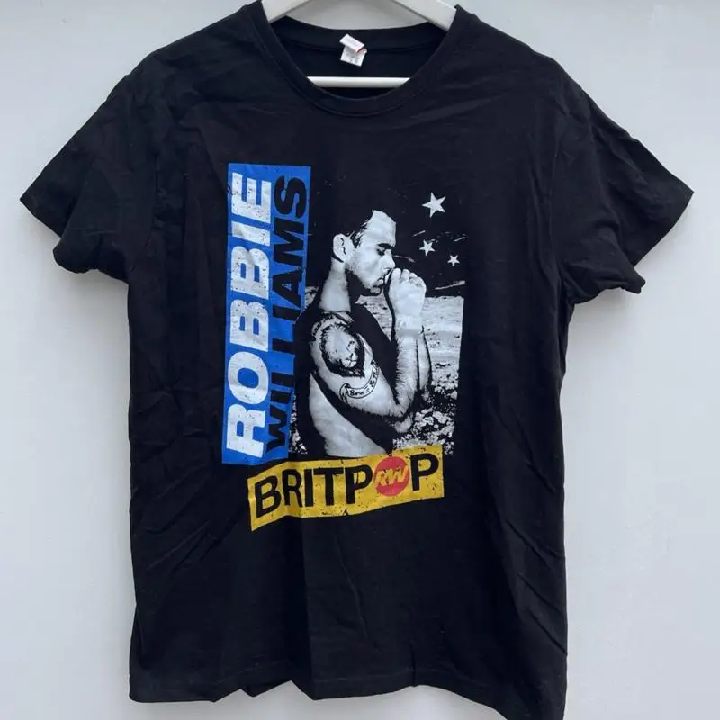 Men'S Fashion Uk - Robbie Williams Britpop T-Shirt Tour UK