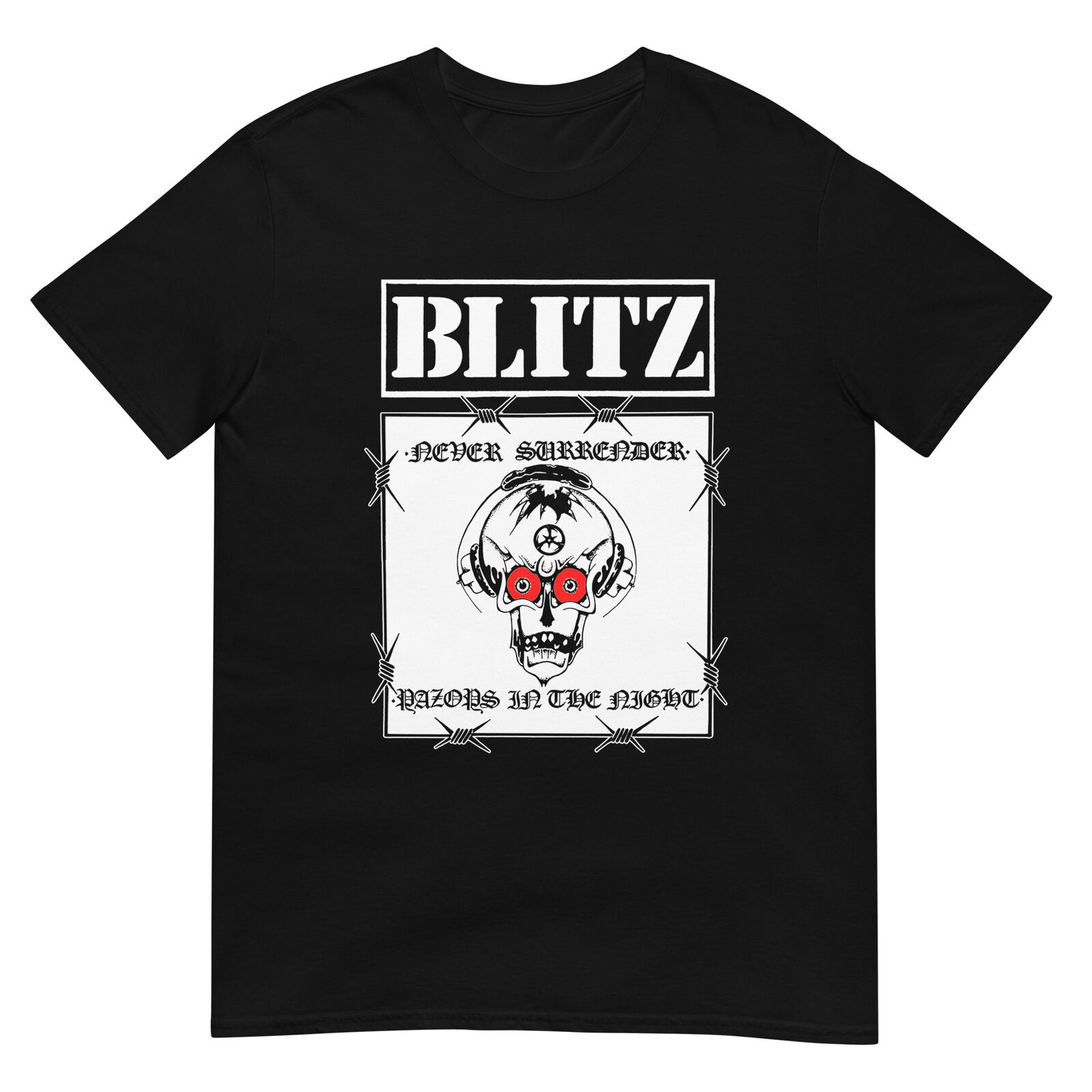Men'S Fashion Uk - Blitz Rasierer T-Shirt UK Vintage Punk