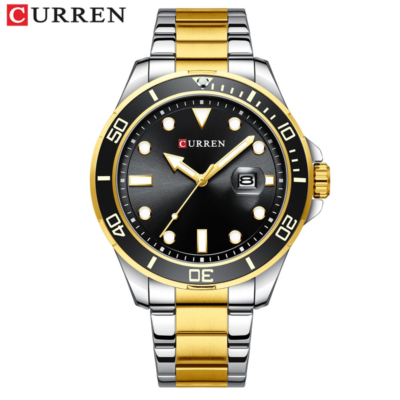 CURREN Neue Green Water Ghost  – Mens Fashion Watch Bewertung und Preis