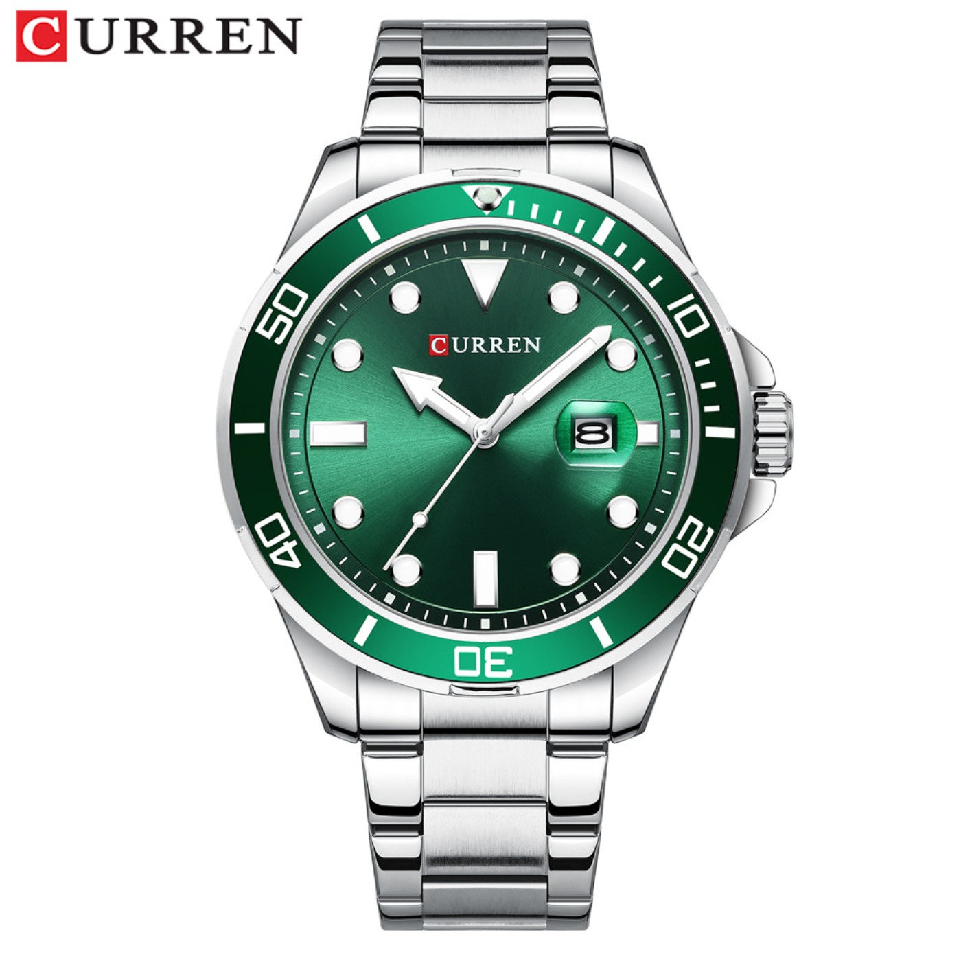 CURREN Neue Green Water Ghost  – Mens Fashion Watch Bewertung und Preis