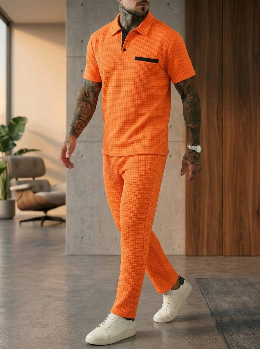 Sommer Neue Herren Mode Farbbl – Men'S Fashion Color Bewertung und Preis