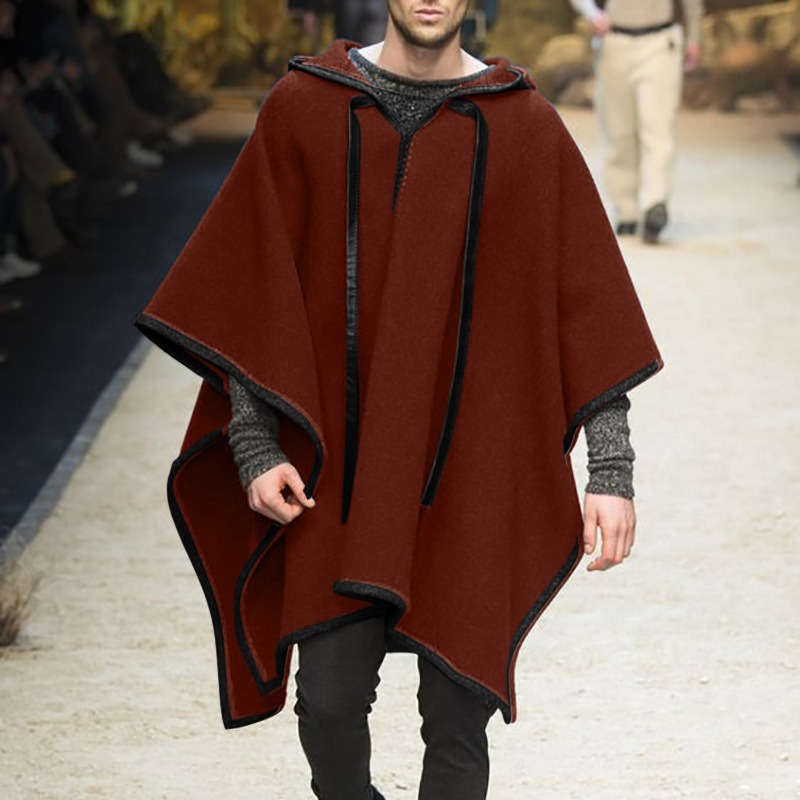 Mode männer Unregelmäßige Kühl – Mens Fashion Poncho Bewertung und Preis
