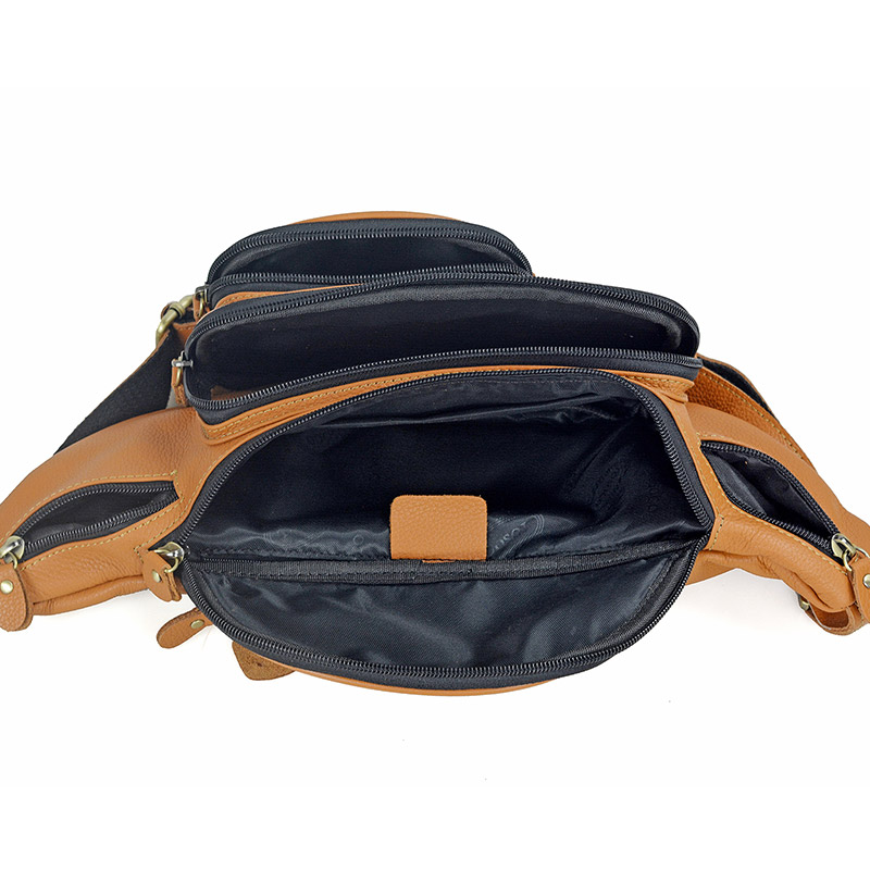 Männer Echt leder Taillen pack – Fashion Harness Men Bewertung und Preis