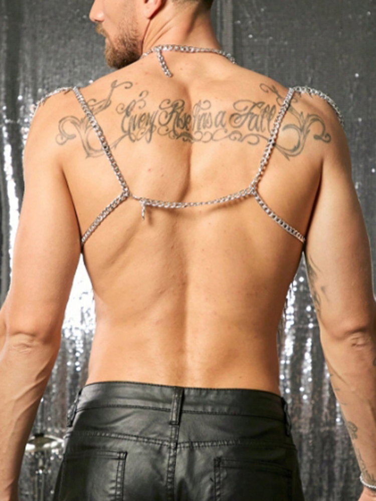 Quasten Kette Körper Schulter  – Fashion Harness Men Bewertung und Preis