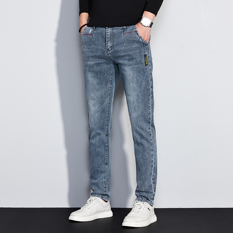 Neue männer Jeans Slim Fit Str – Men'S Fashion Nova Jeans Bewertung und Preis
