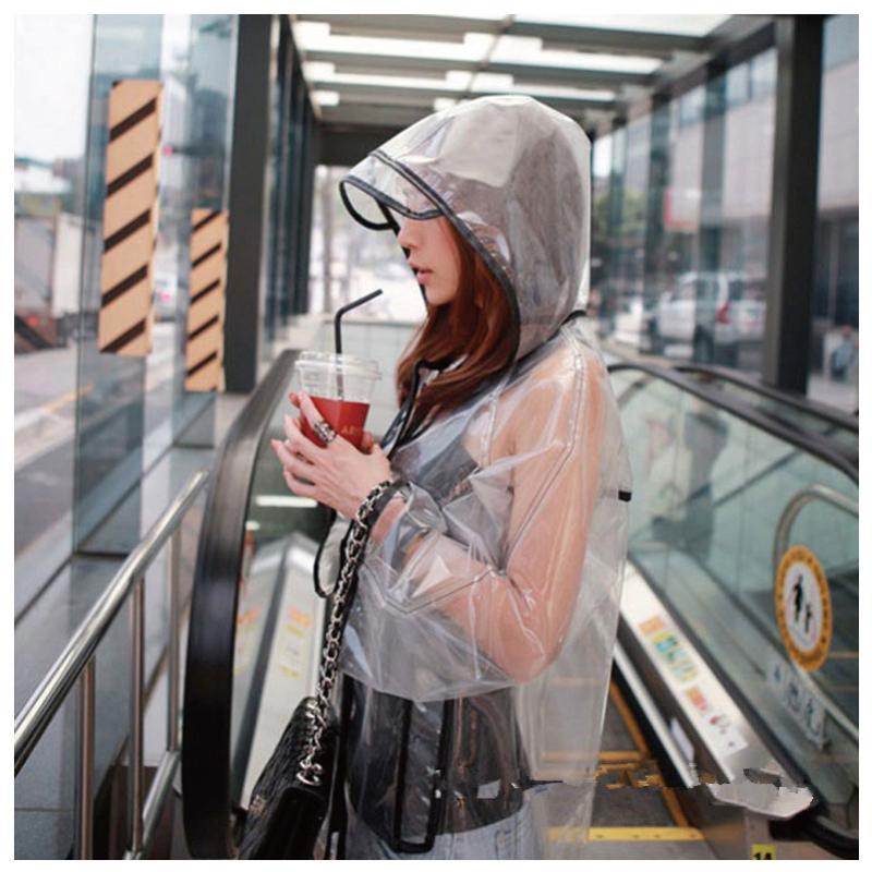 Transparenter PVC-Regenponcho, – Mens Fashion Poncho Bewertung und Preis
