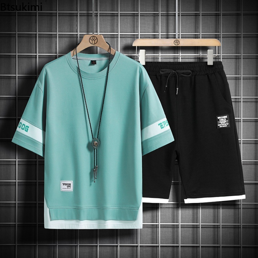 2026 Sommer-Trainingsanzüge fü – Men'S Fashion Color Bewertung und Preis