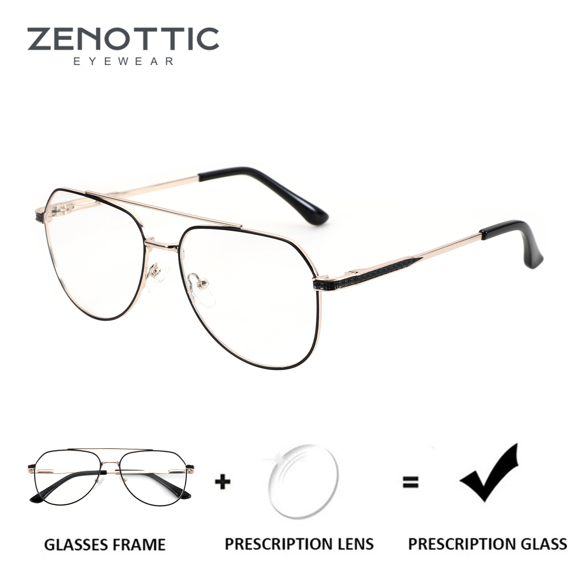 ZENOTTIC 2026 Modische Piloten – Men'S Fashion Glasses 2026 Bewertung und Preis