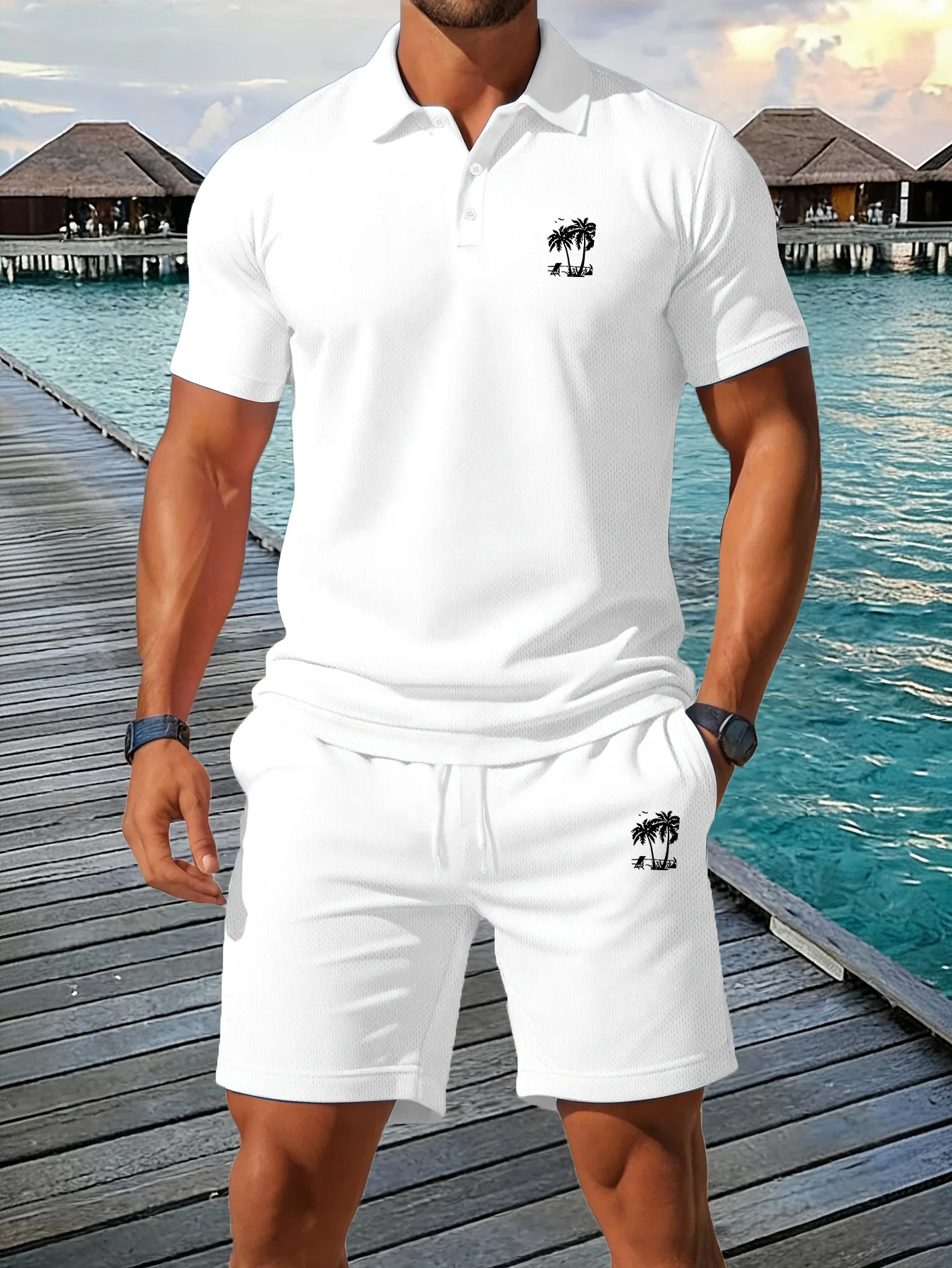 Sommerliches neues Herren-Polo – Men'S Fashion Color Bewertung und Preis
