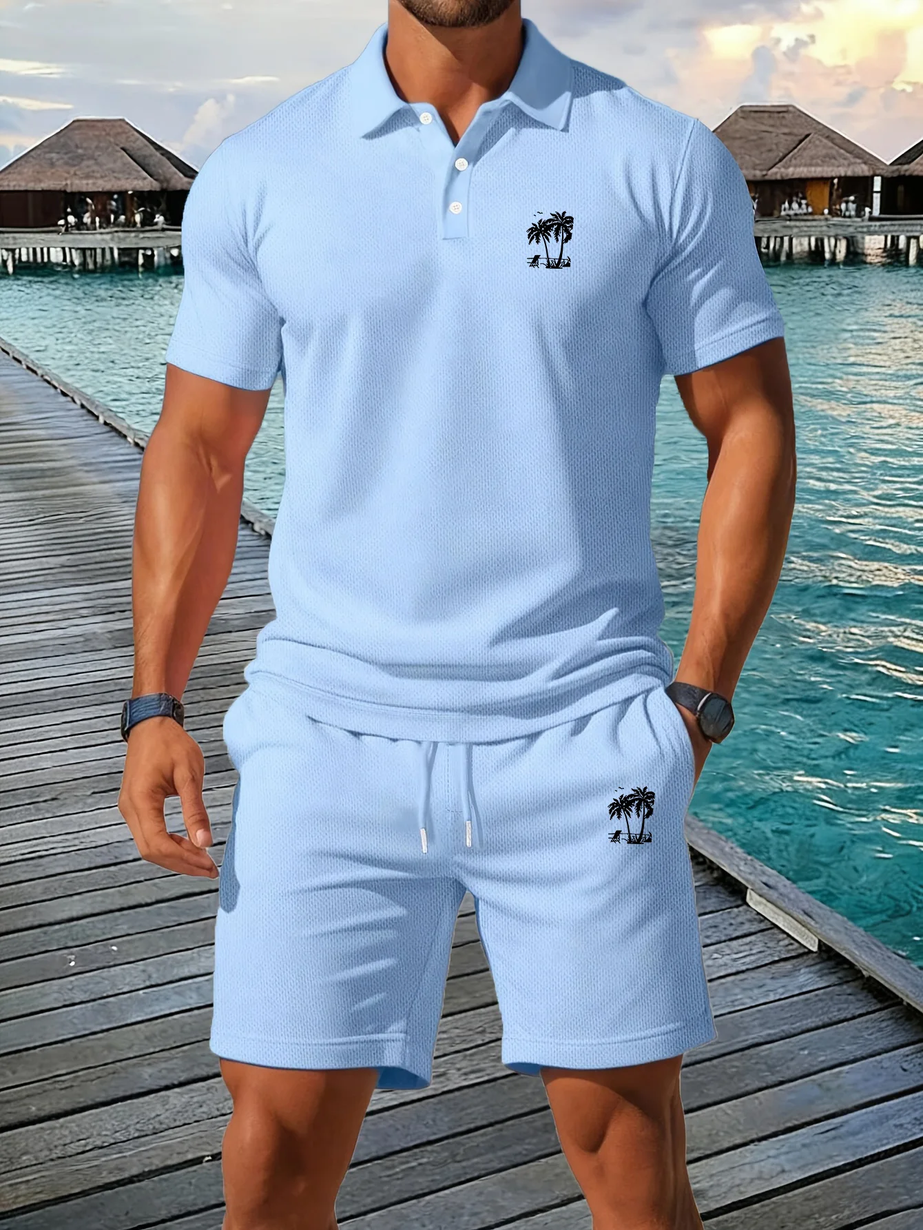 Sommerliches neues Herren-Polo – Men'S Fashion Color Bewertung und Preis