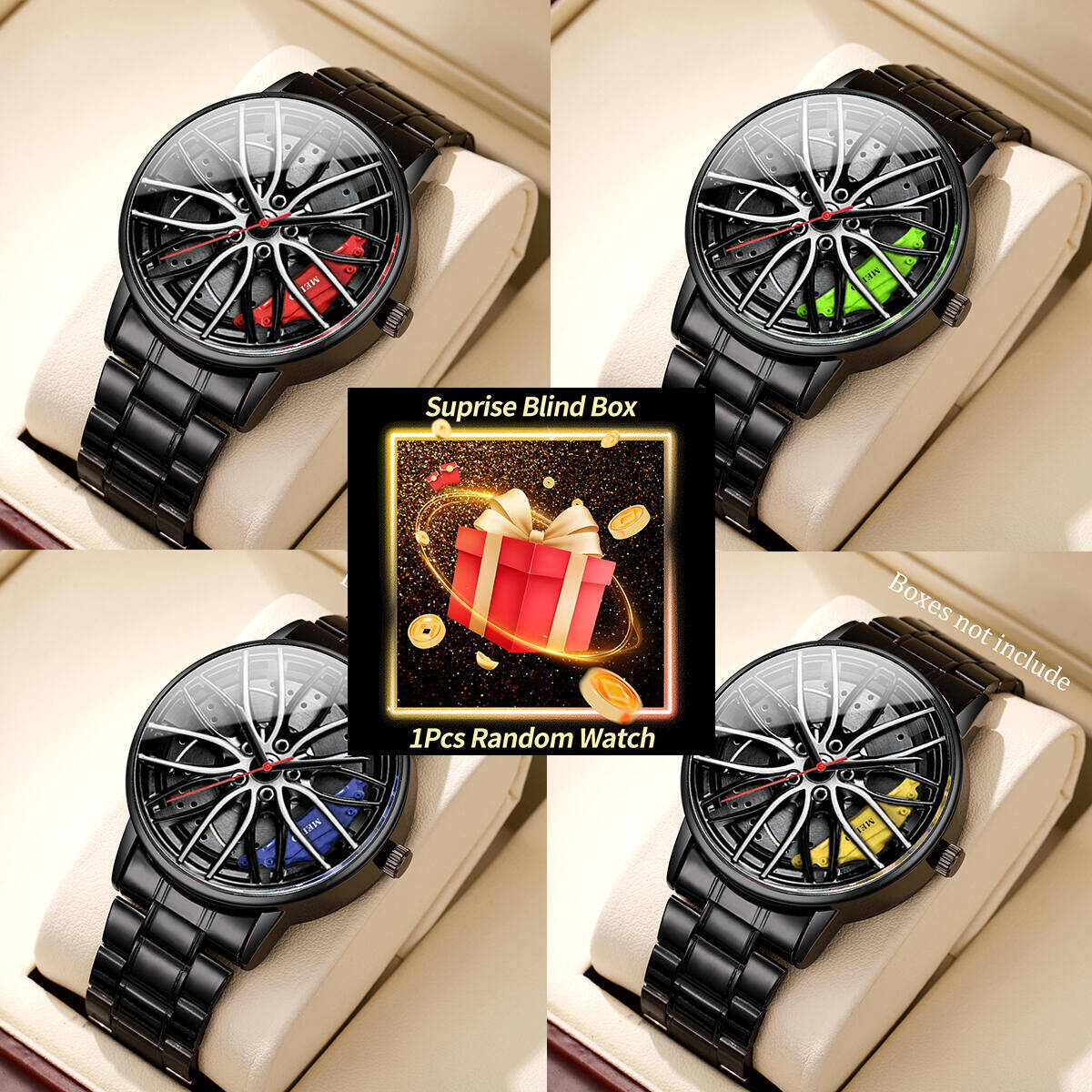 1PC Überraschung Mystery Uhr B – Mens Fashion Watch Bewertung und Preis