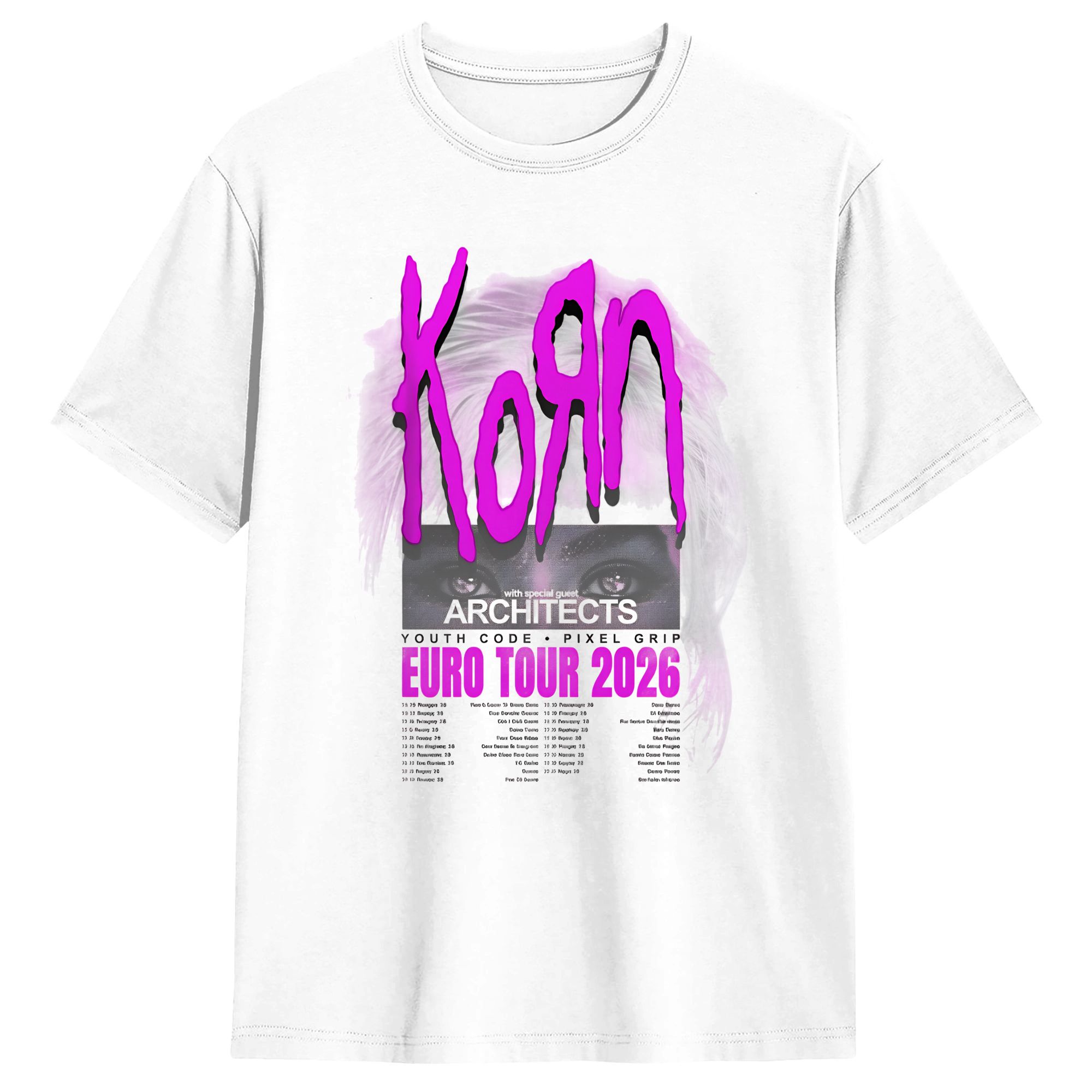 Korn Europe And UK Tour 2026 T – Men'S Fashion Uk Bewertung und Preis