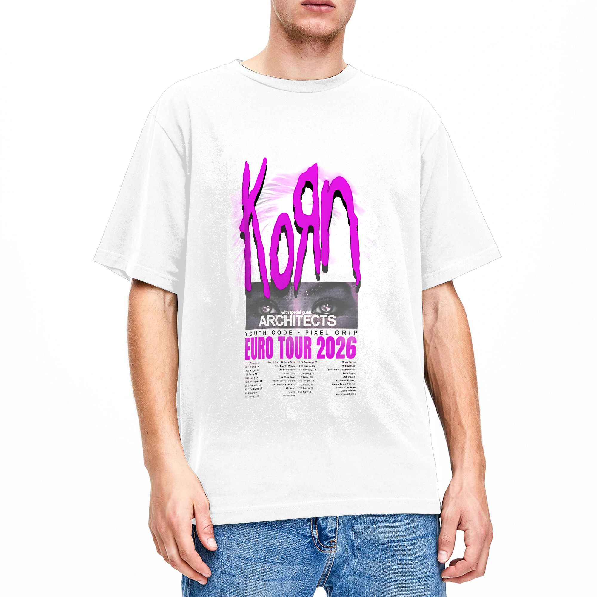 Korn Europe And UK Tour 2026 T – Men'S Fashion Uk Bewertung und Preis