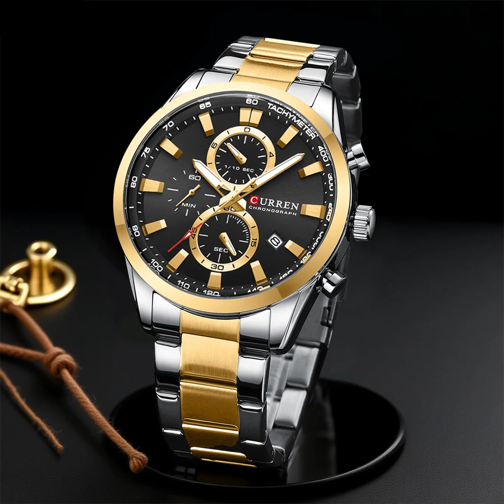 CURREN Casual Quarz Chrono Spo – Men'S Fashion Model Bewertung und Preis