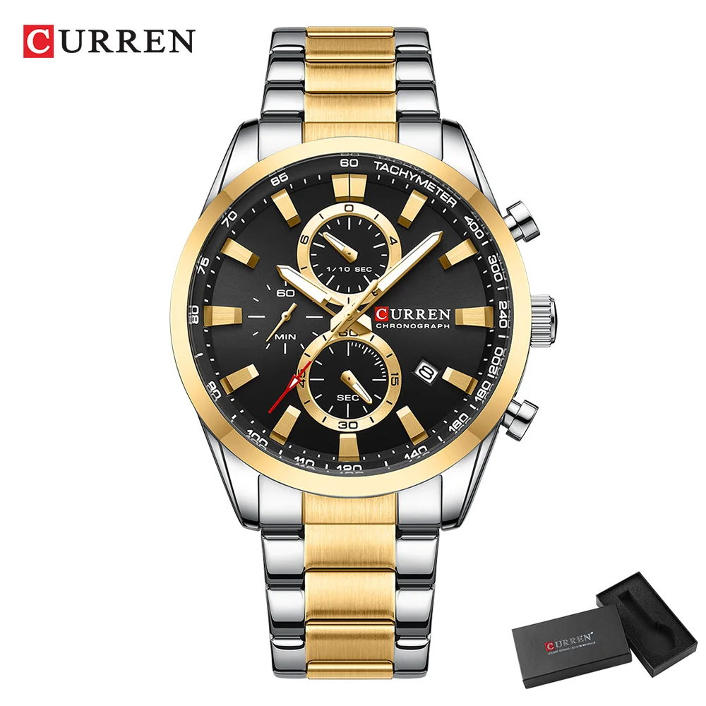 CURREN Casual Quarz Chrono Spo – Men'S Fashion Model Bewertung und Preis