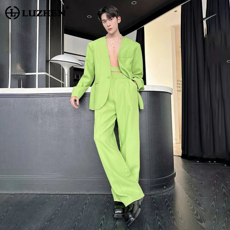 LUZHEN 2026 Frühling Neues Ein – Men'S Fashion Color Bewertung und Preis