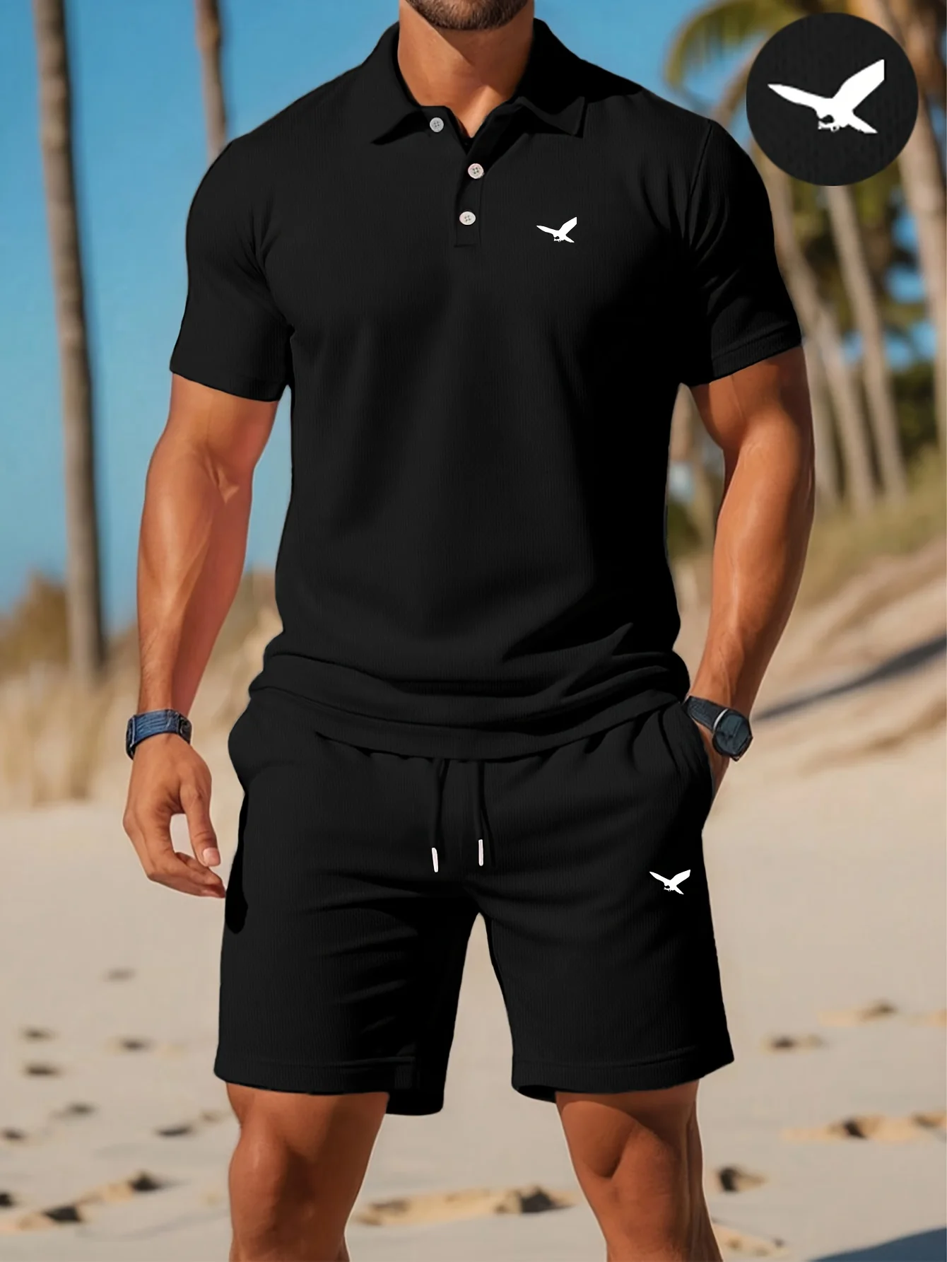 Sommerliches neues Herren-Polo – Men'S Fashion Color Bewertung und Preis