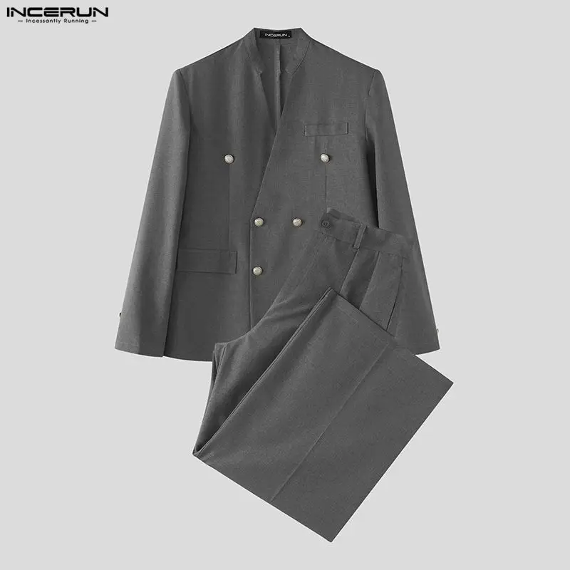 INCERUN Herren-Sets Einfarbig  – Men'S Fashion Color Bewertung und Preis