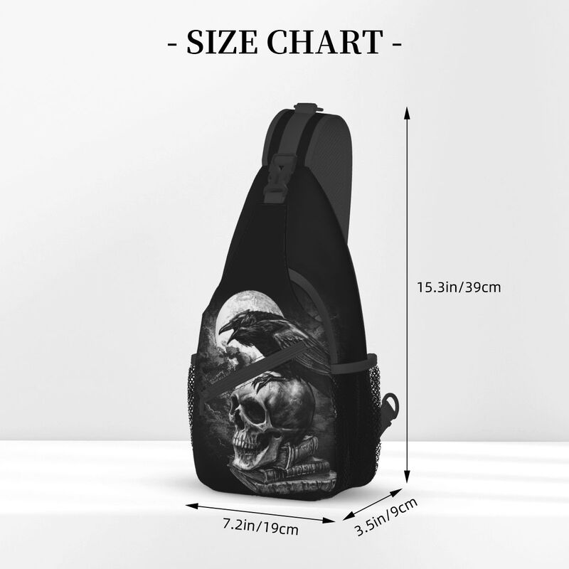 Crow The Skull Sling Umhängeta – Fashion Harness Men Bewertung und Preis