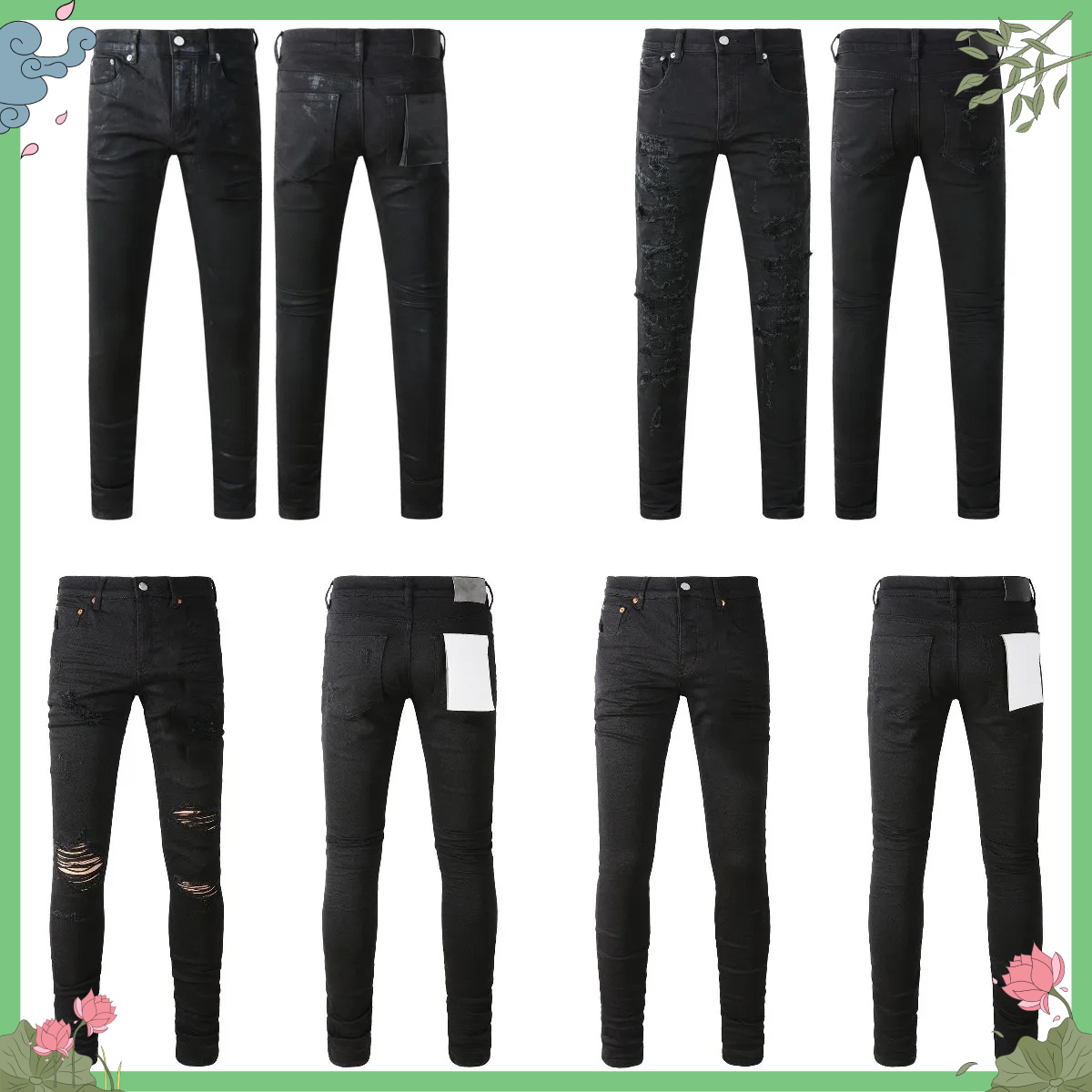 Neue modische Jeans für Herren – Men'S Fashion Nova Jeans Bewertung und Preis