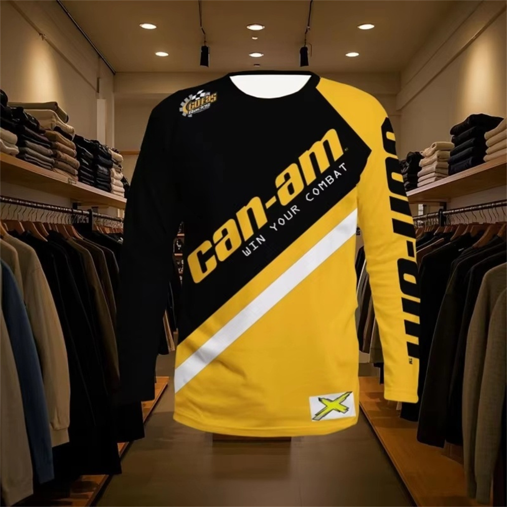 Motorrad-Renn-Langarm-T-Shirt  – Mens Fashion Style Bewertung und Preis