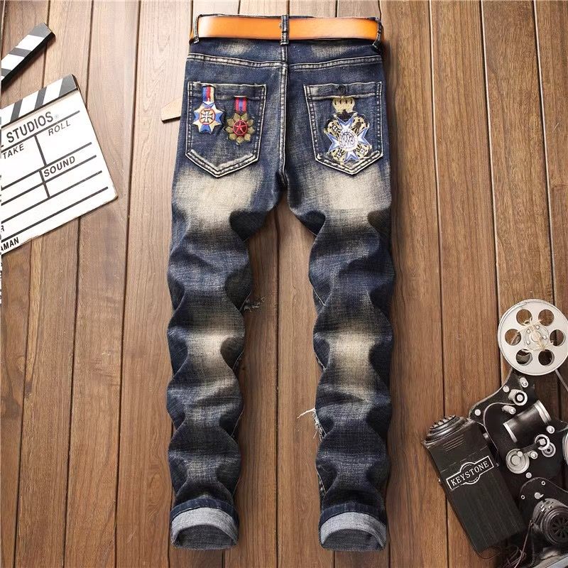 Neue Koreanische Luxus Kleidun – Men'S Fashion Nova Jeans Bewertung und Preis