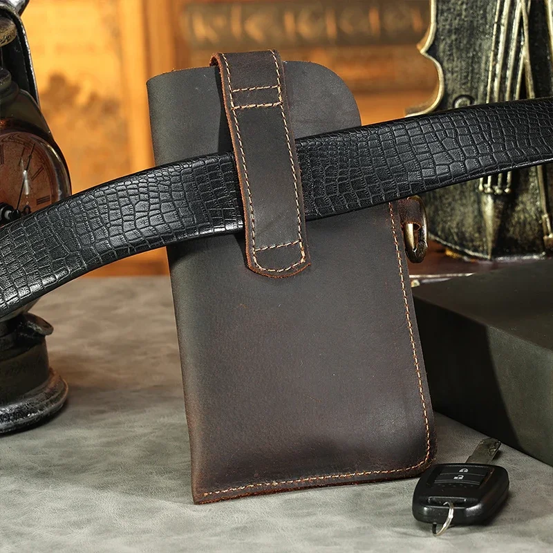 Herren-Gürteltasche aus echtem – Fashion Harness Men Bewertung und Preis