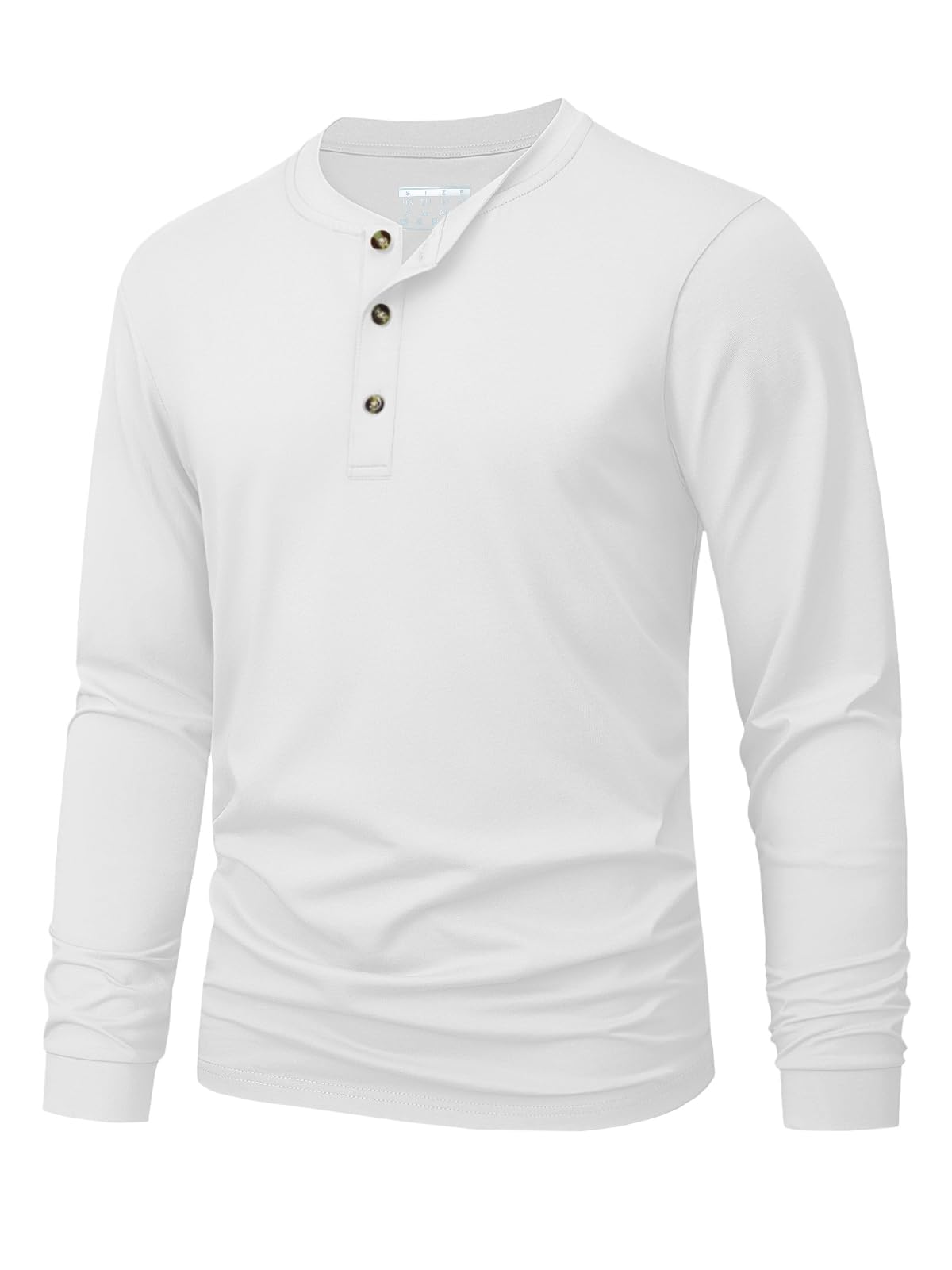 Herren-Henley-T-Shirt, schlich – Men'S Fashion Color Bewertung und Preis