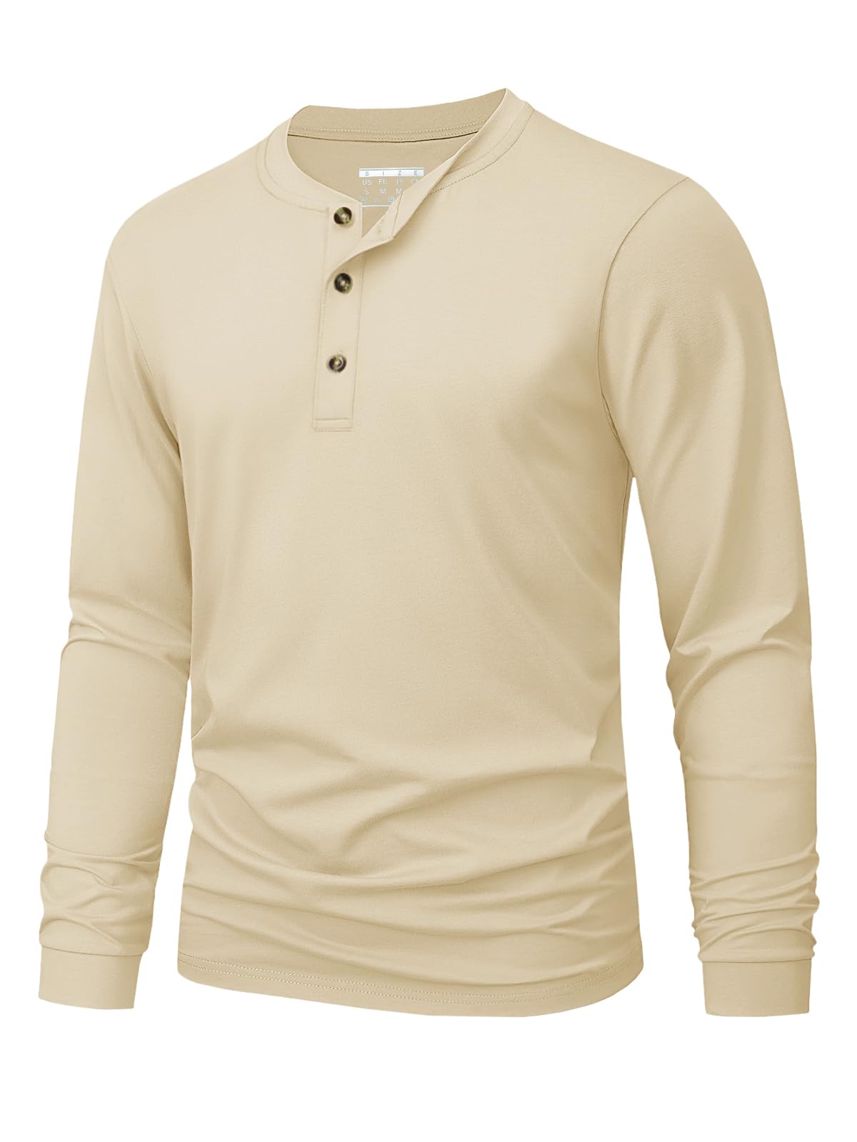 Herren-Henley-T-Shirt, schlich – Men'S Fashion Color Bewertung und Preis