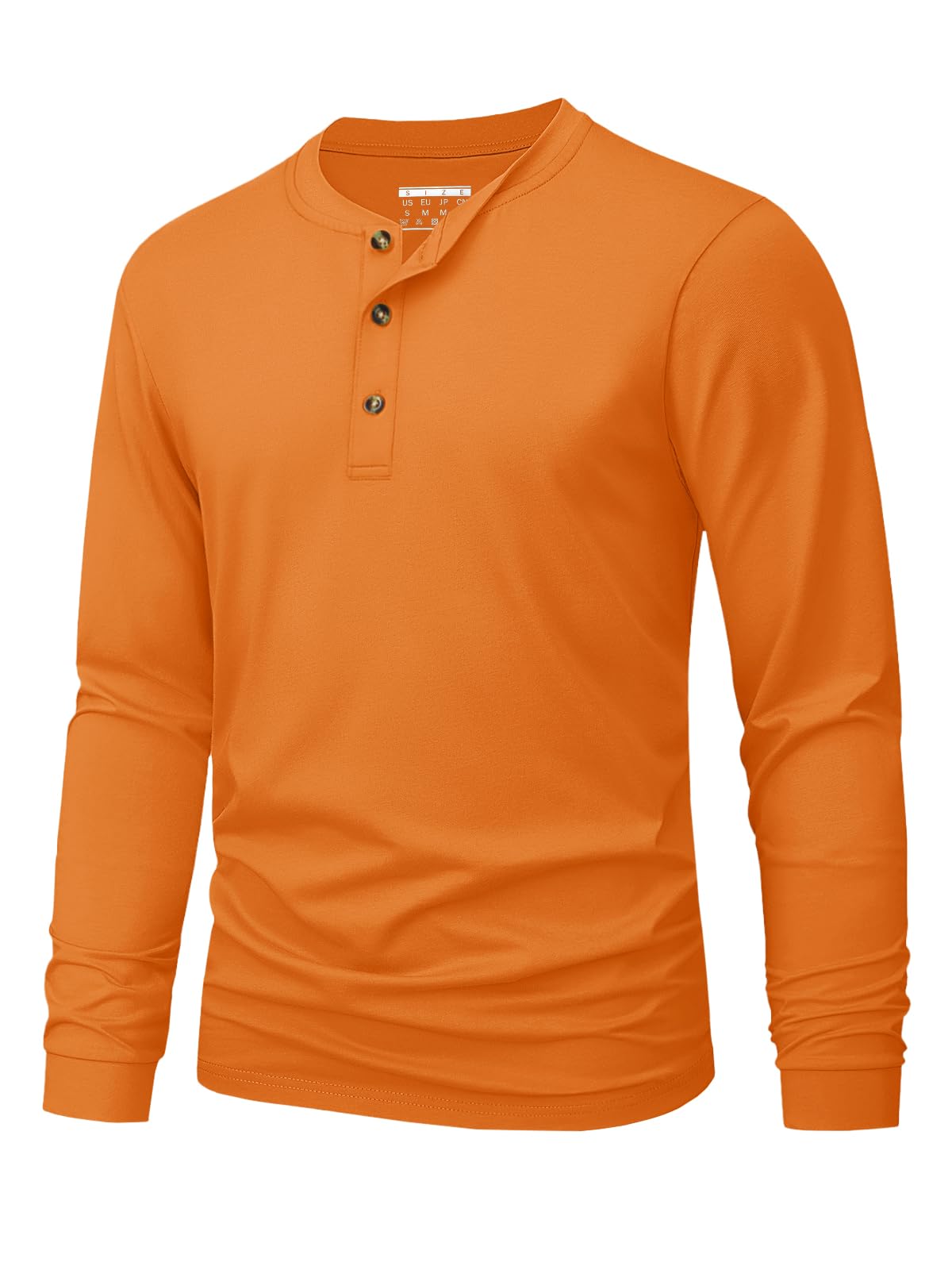 Herren-Henley-T-Shirt, schlich – Men'S Fashion Color Bewertung und Preis