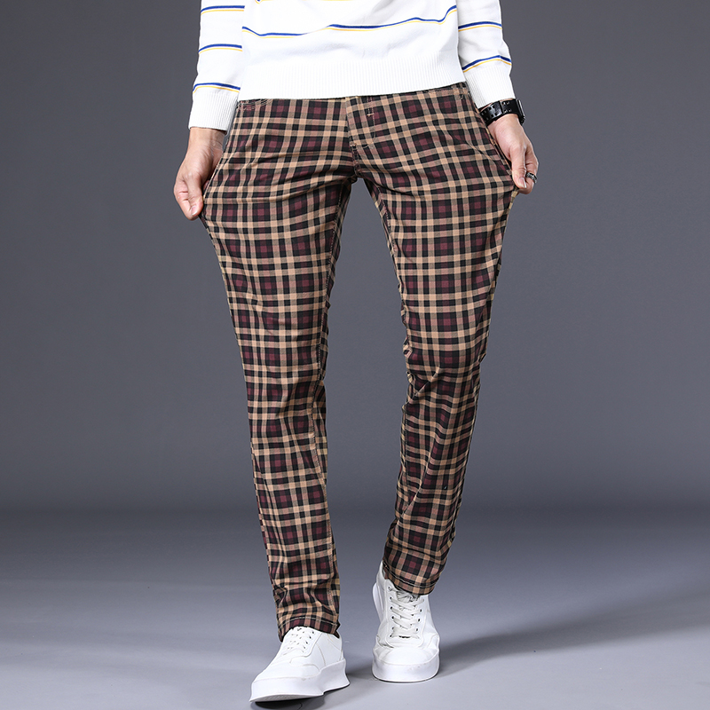 6 Farben klassische karierte F – Mens Fashion Young Bewertung und Preis