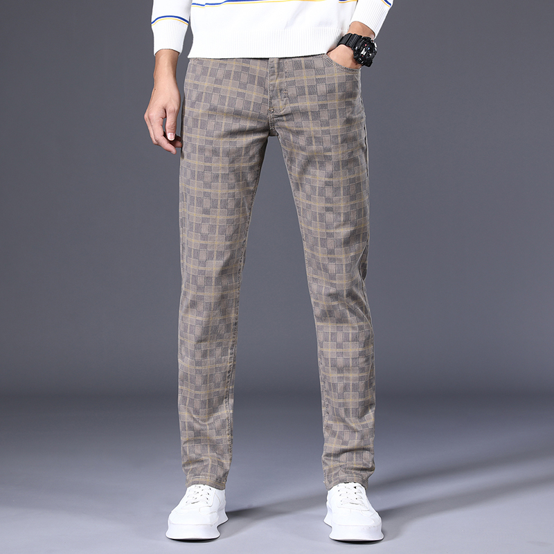 6 Farben klassische karierte F – Mens Fashion Young Bewertung und Preis
