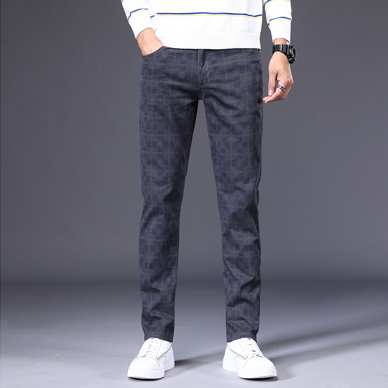 6 Farben klassische karierte F – Mens Fashion Young Bewertung und Preis